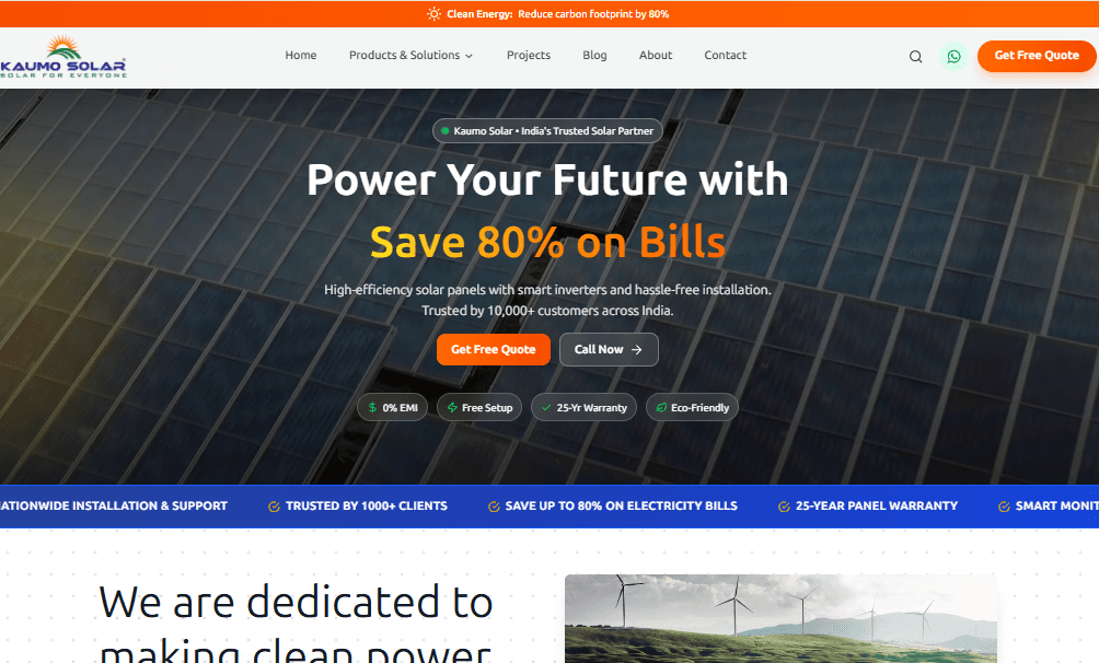 Kamou Solar – Digital Transformation